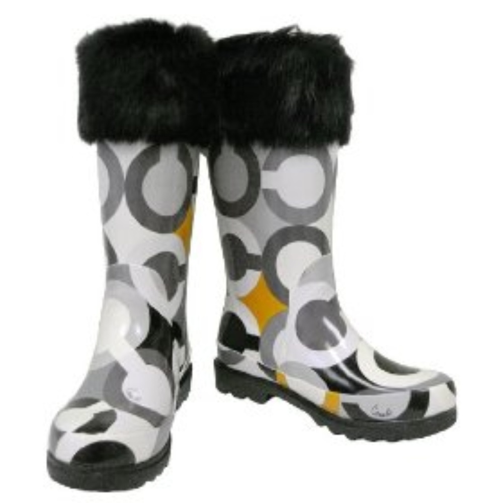 ✨COACH✨ Rain Boots
